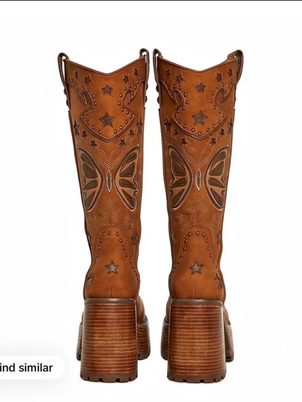 Butterfly Rodeo Western Boots - Copper - Picture 3 of 5